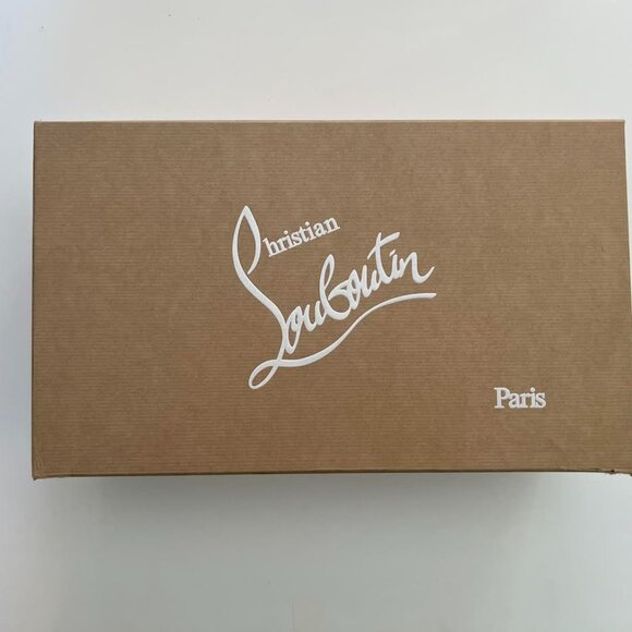 Christian Louboutin Multicolor Floral Fabric Fun Louis Junior Spike Sneakers - Picture 14 of 16